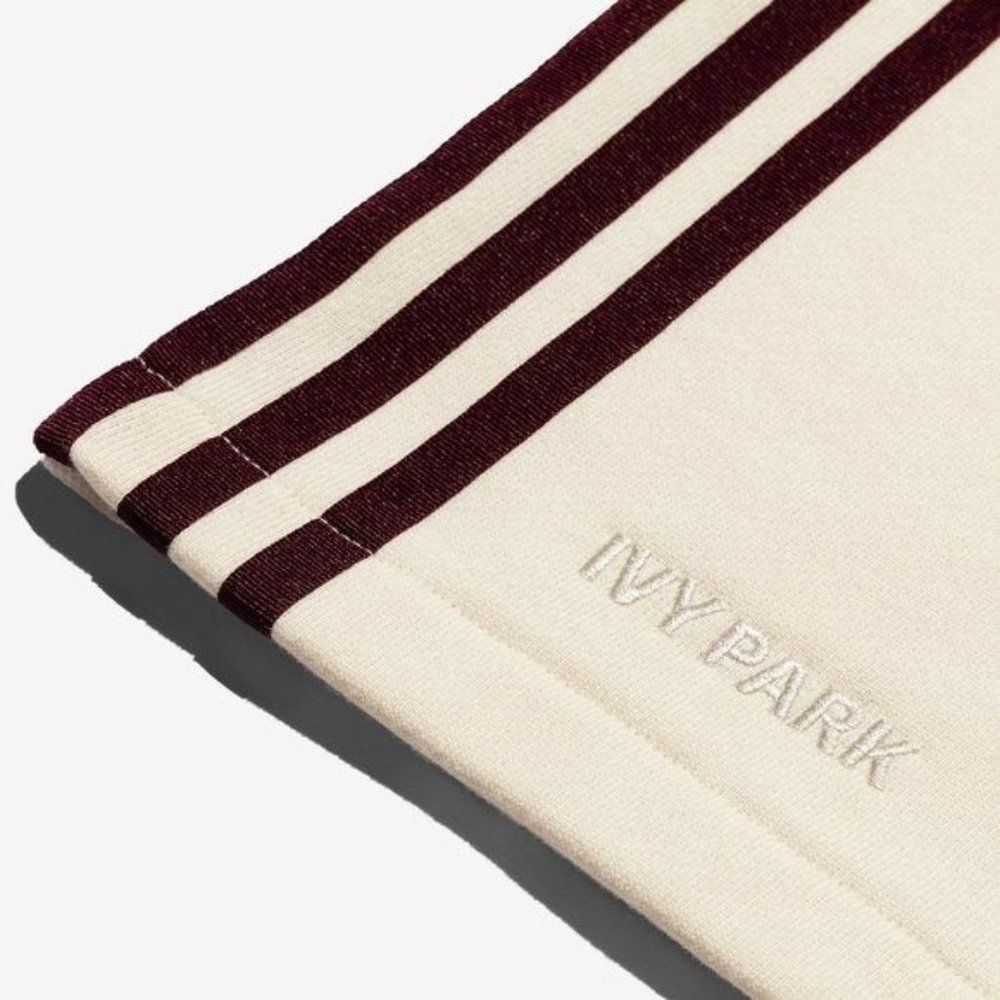 Ivy Park x Adidas Drip 1 Cream Short Sleeve Hoodie - Picture 6 of 7